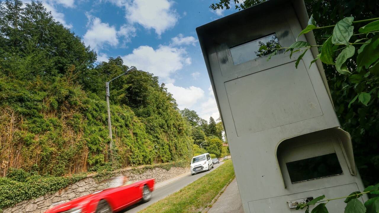 18 Radarboxen stehen in der Stadt Salzburg, nicht alle sind gleichzeitig bestückt.  