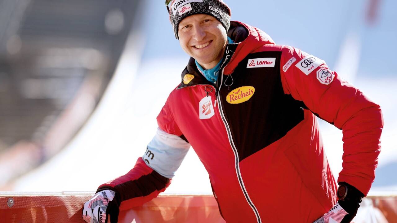 Bernhard Gruber am Sonntag in Oberstdorf. 