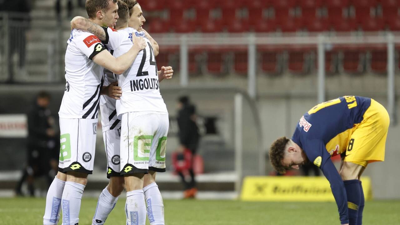 Red Bull Salzburg verliert auch in der Liga 12 bei Sturm Graz SN.at