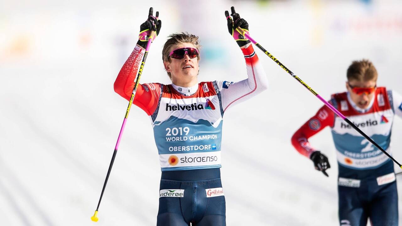 Langlaufwunder oder ein Produkt der perfekten Planung? Der Norweger Hosflot Klaebo könnte zum Superstar dieser WM in Oberstdorf werden.  Langlaufwunder oder ein Produkt der perfekten Planung? Der Norweger Hosflot Klaebo könnte zum Superstar dieser WM in Oberstdorf werden.