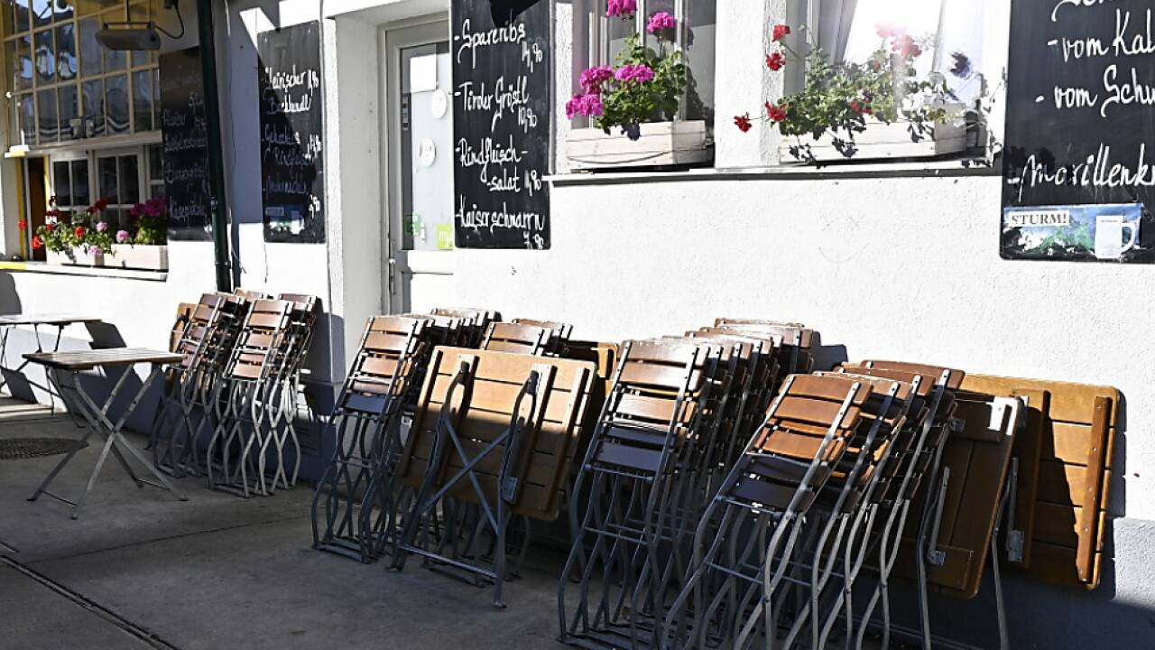 Vorerst bleiben die Schanigärten noch zu 