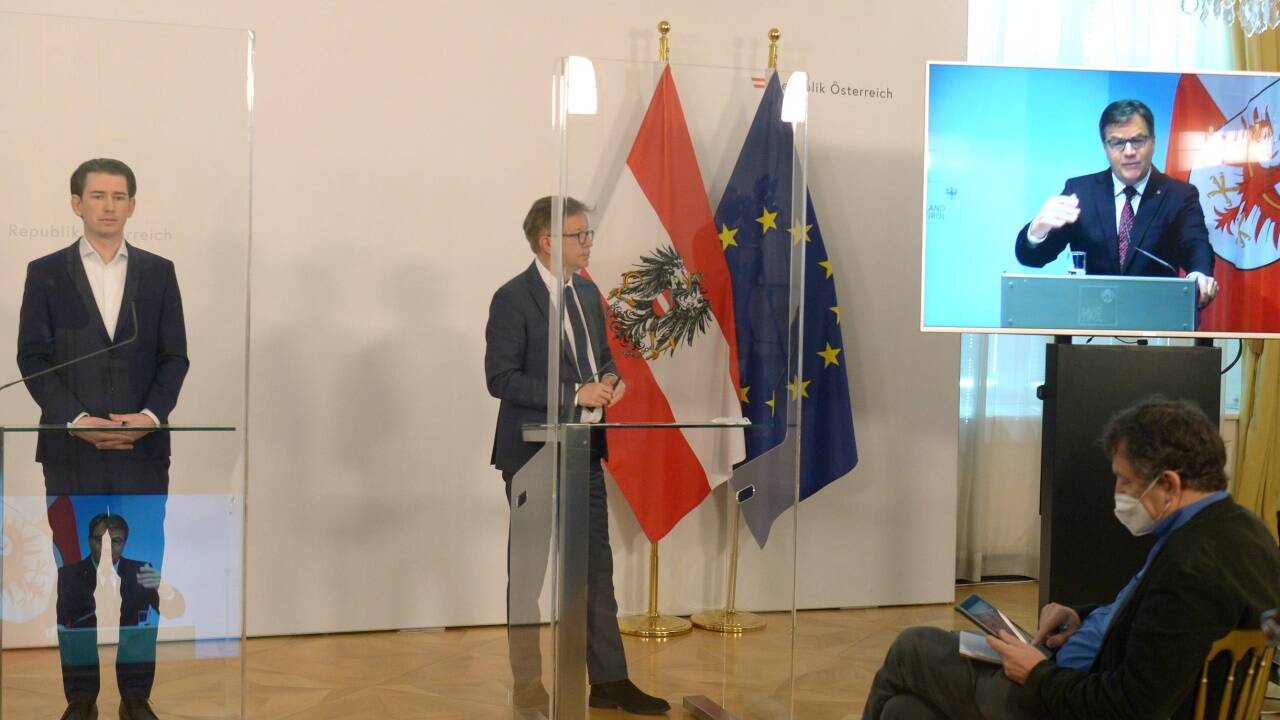 Pressekonferenz am Mittwoch. 