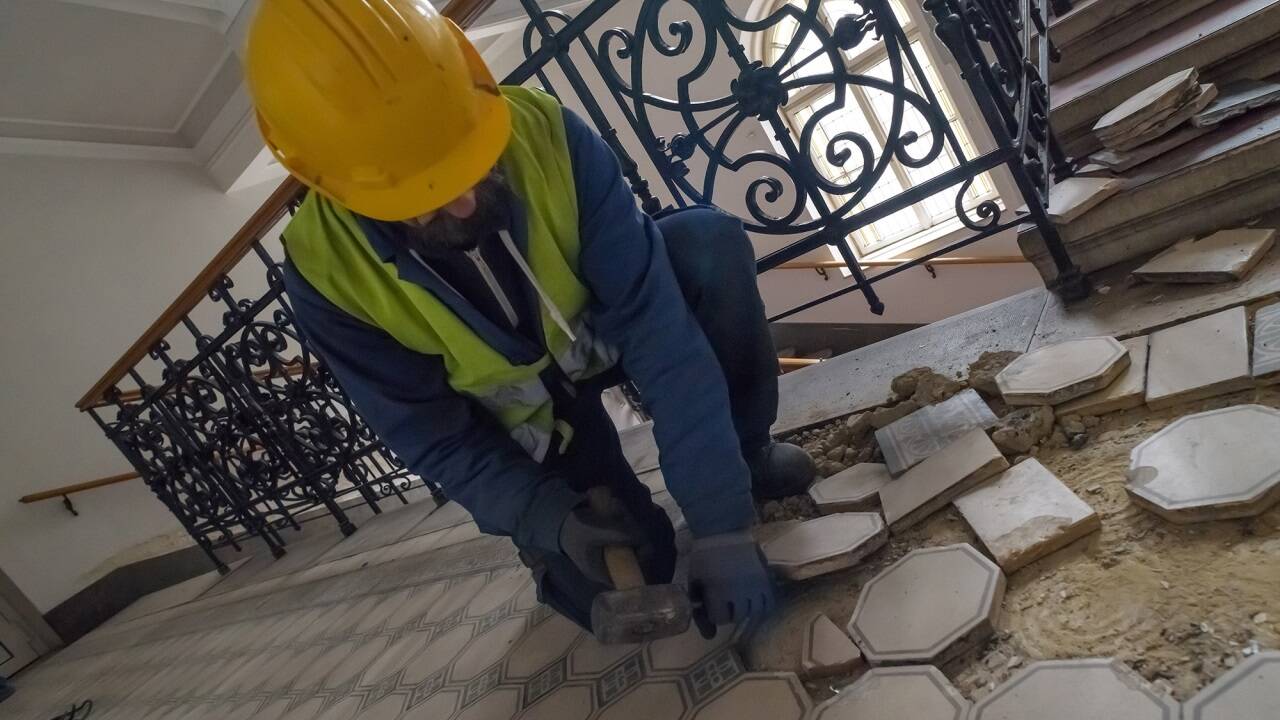 Zweites Leben für Baustoffe durch verwertungsorientierten Rückbau.  