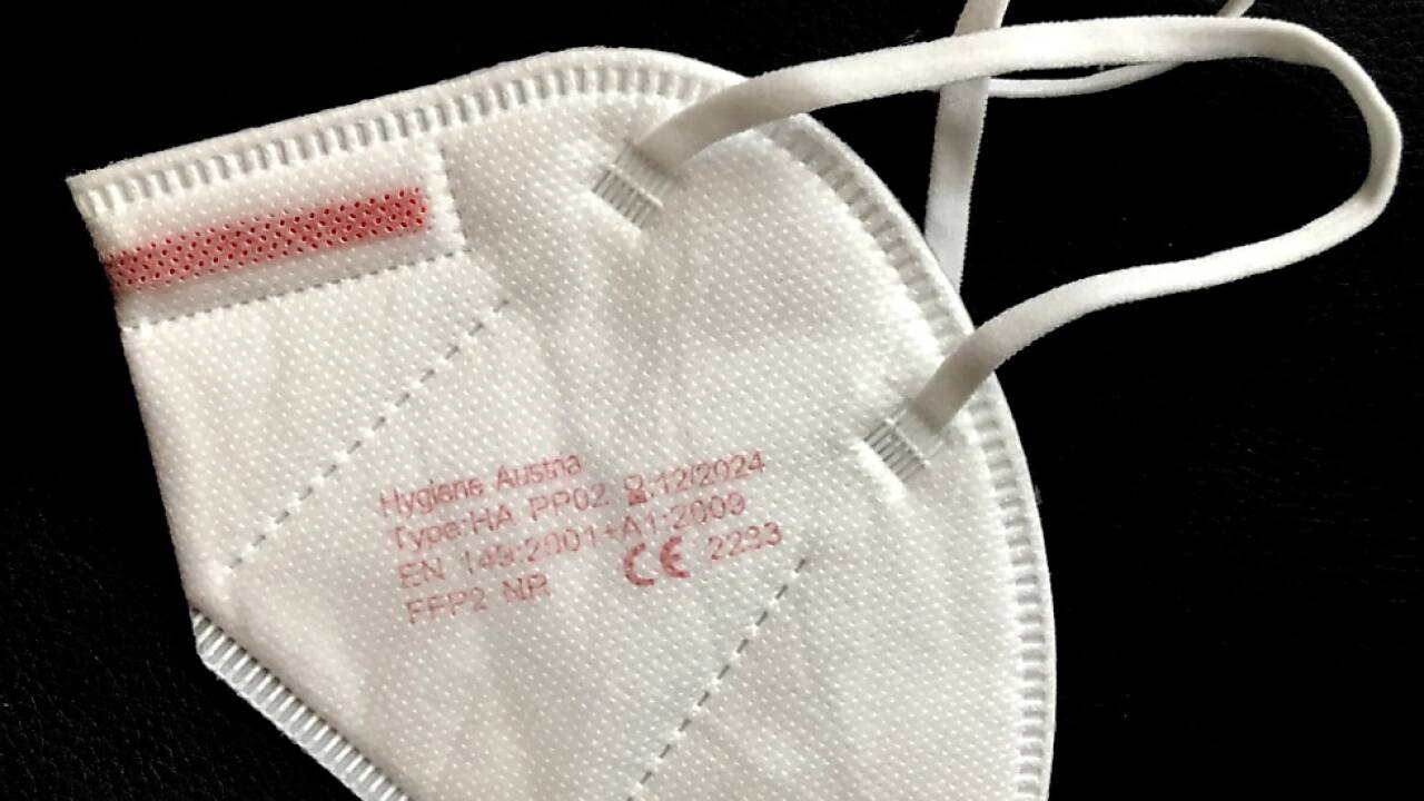 FFP2-Maske der Hygiene Austria  FFP2-Maske der Hygiene Austria