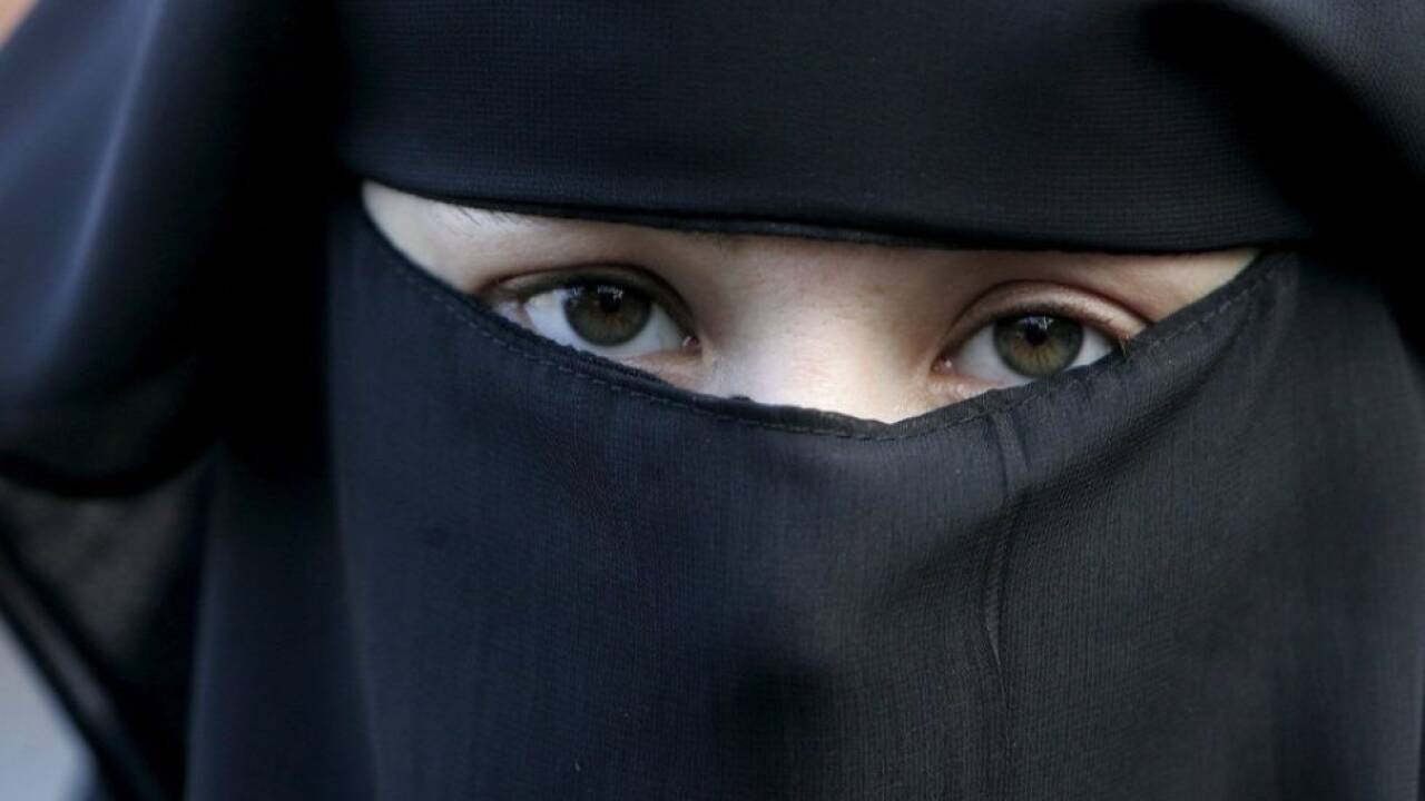 Demonstratin gegen Burka-Verbot 