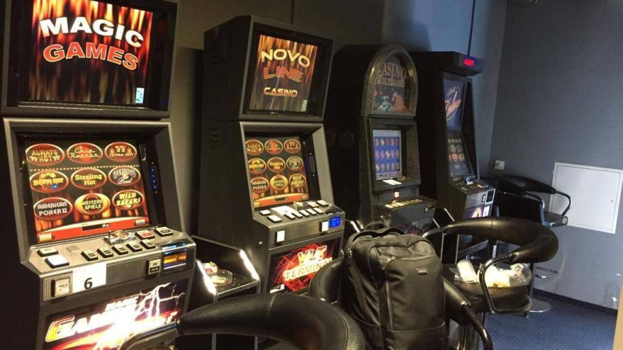 Beschlagnahmt: Spielautomaten in Salzburg. 