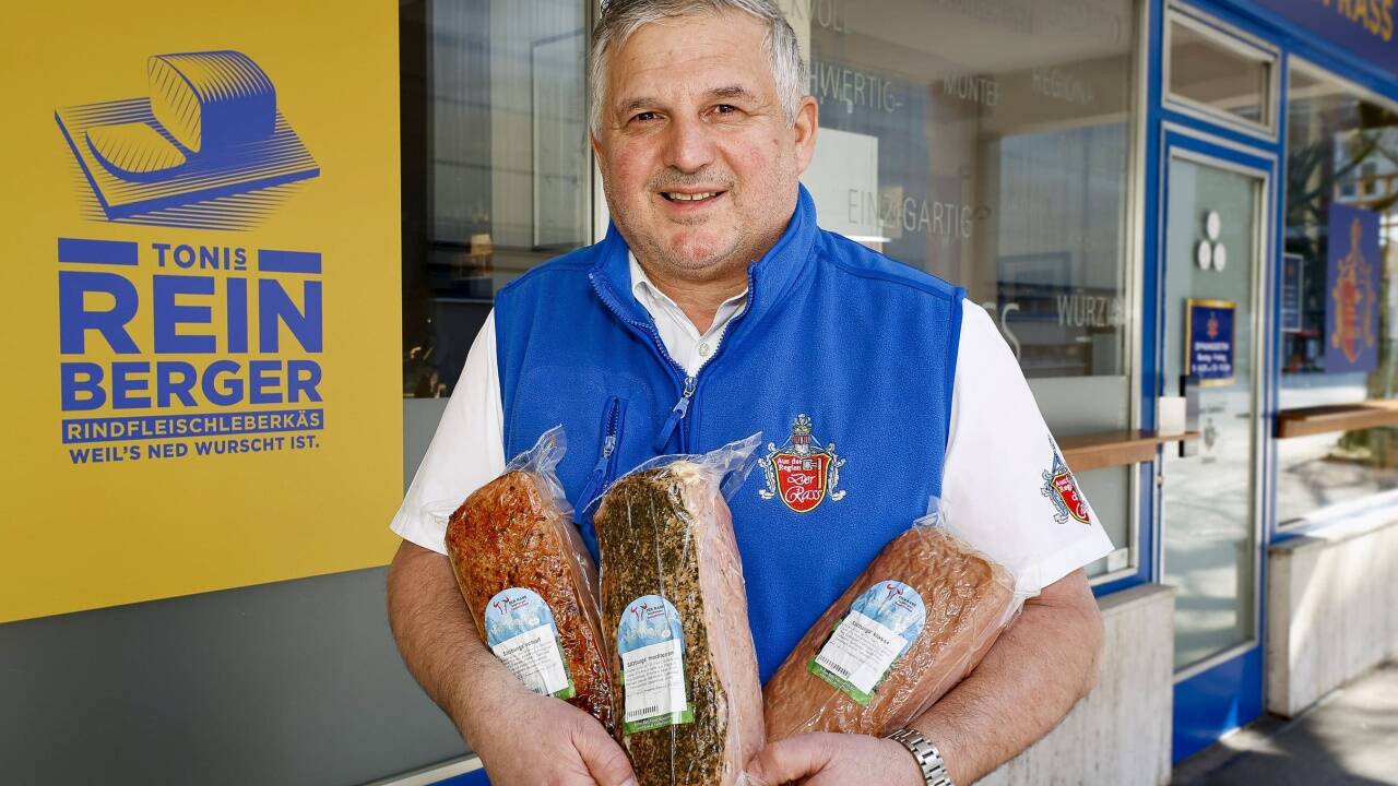  Aus dem „Salzburga“ wurde „Tonis Reinberger“ – „weil’s ned wurscht is“ wie es im neuen Logo steht. 