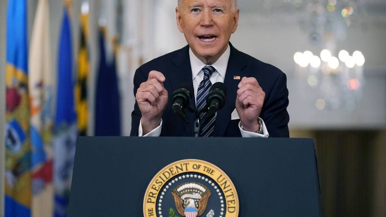In seiner emotionalen Fernsehansprache richtete sich US-Präsident Joe Biden auch direkt an die US-Bürgerinnen und -Bürger. In seiner emotionalen Fernsehansprache richtete sich US-Präsident Joe Biden auch direkt an die US-Bürgerinnen und -Bürger.