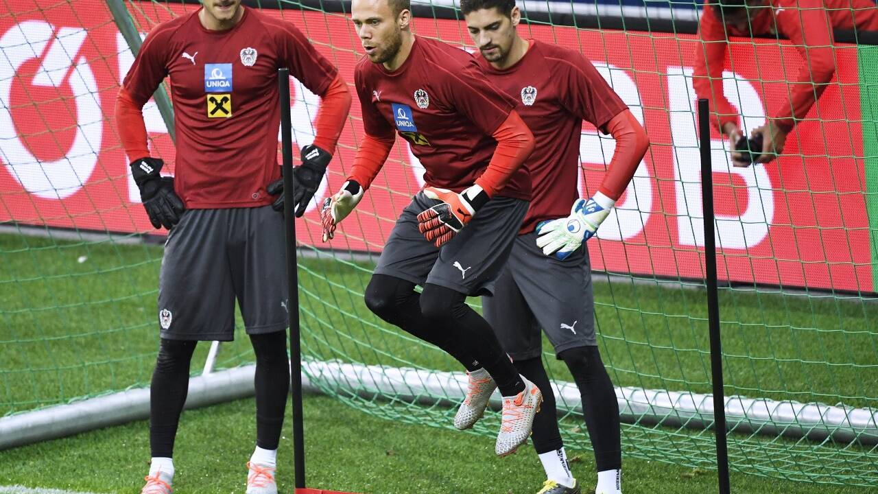 Einer muss raus: Cican Stankovic (r.) ist im Gegensatz zu Pavao Pervan und Alexander Schlager nicht mehr im ÖFB-Teamkader. Einer muss raus: Cican Stankovic (r.) ist im Gegensatz zu Pavao Pervan und Alexander Schlager nicht mehr im ÖFB-Teamkader.