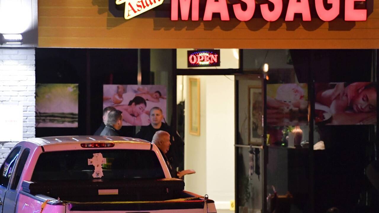 Einer der Tatorte in der Stadt Acworth (Georgia). Einer der Tatorte in der Stadt Acworth (Georgia).