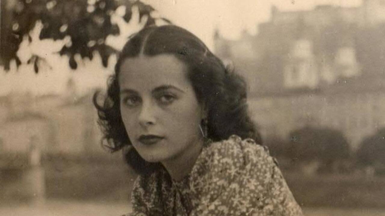 Schauspielerin Hedy Lamarr, geborene Kiesler. (1935 in Wien aufgenommen.) 