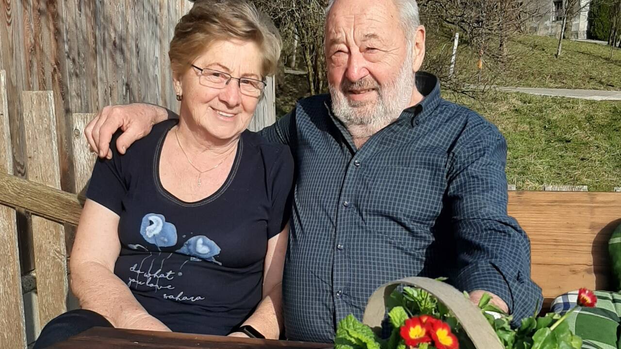 Johanna und Simon Gschaider genießen das Leben seit 55 Jahren zusammen. 