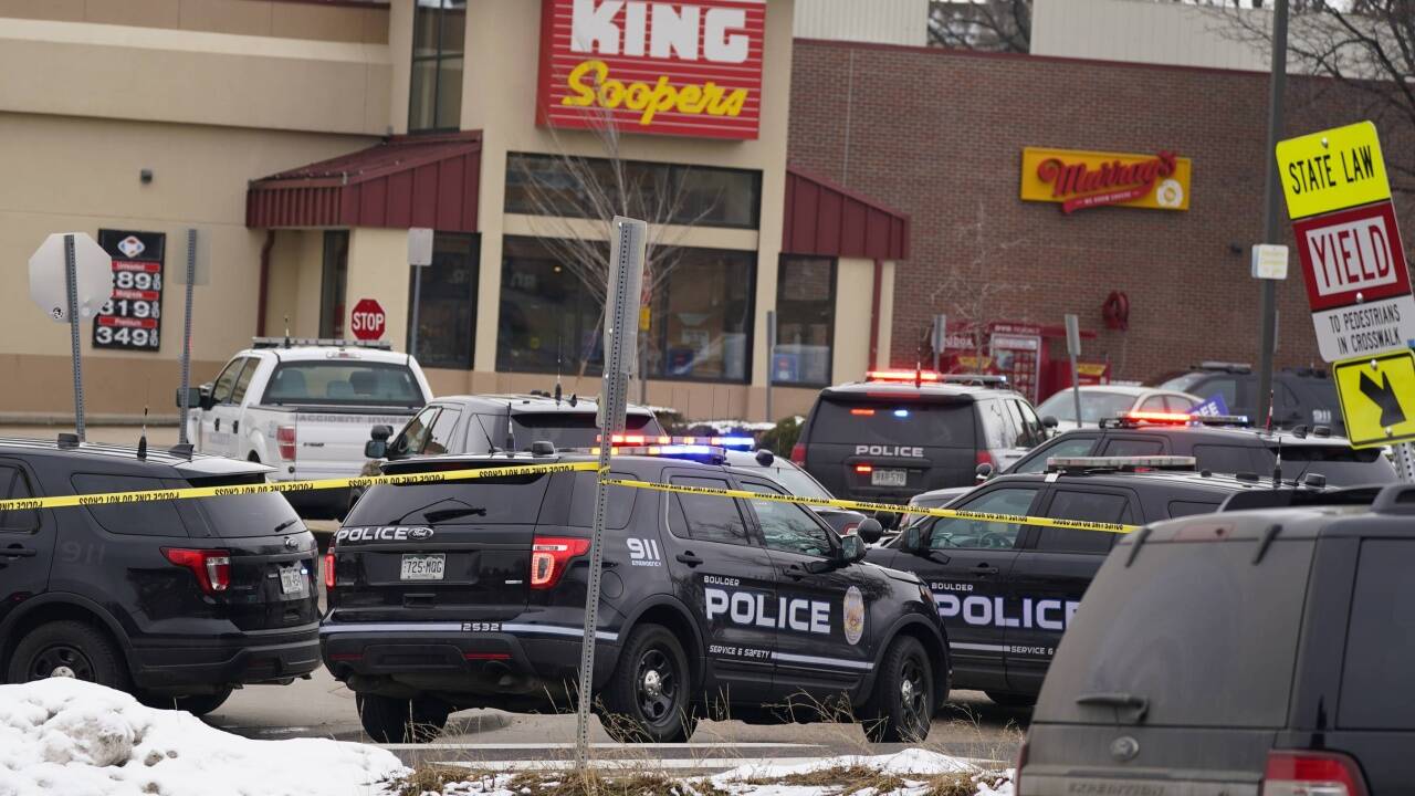 Im Einkaufszentrum „King Scoopers“ in Boulder kam es zu dem Amoklauf. Im Einkaufszentrum „King Scoopers“ in Boulder kam es zu dem Amoklauf.