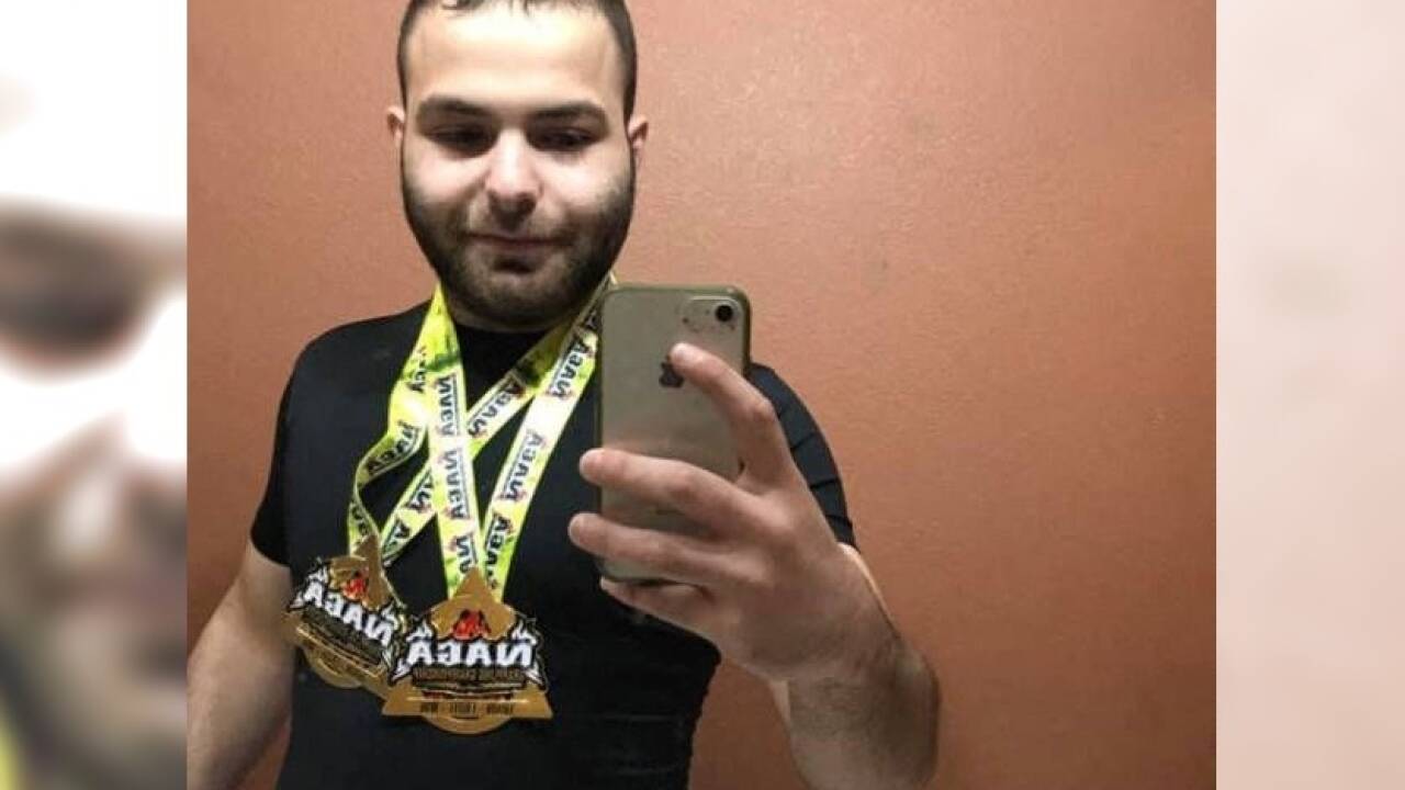 Anklage wegen zehnfachen Mordes: Ahmad Alissa – hier auf einem Selfie. Anklage wegen zehnfachen Mordes: Ahmad Alissa – hier auf einem Selfie.