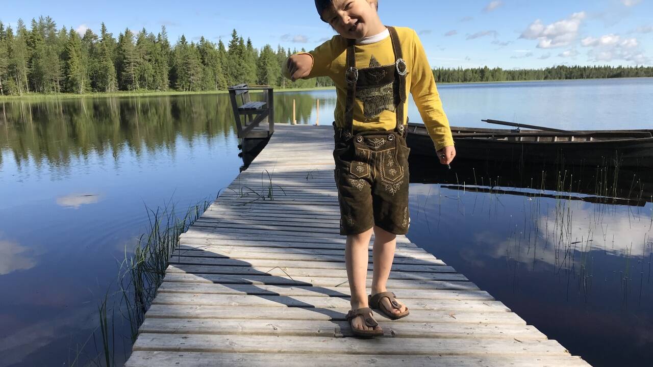 Ein Lungauer Bub wird „zum richtigen Lapp’“, wie seine Mama sagt. 