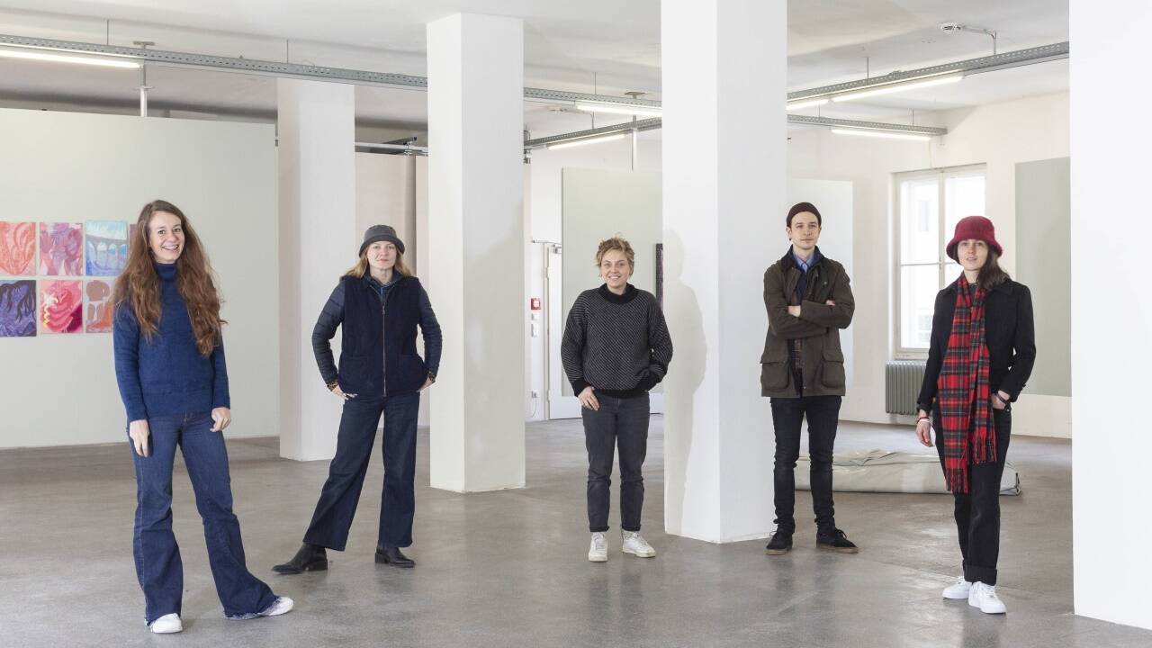 Johanna Binder, Stine Ølgod, Julia Haugeneder, Paul Robas und Sarah Fripon. 