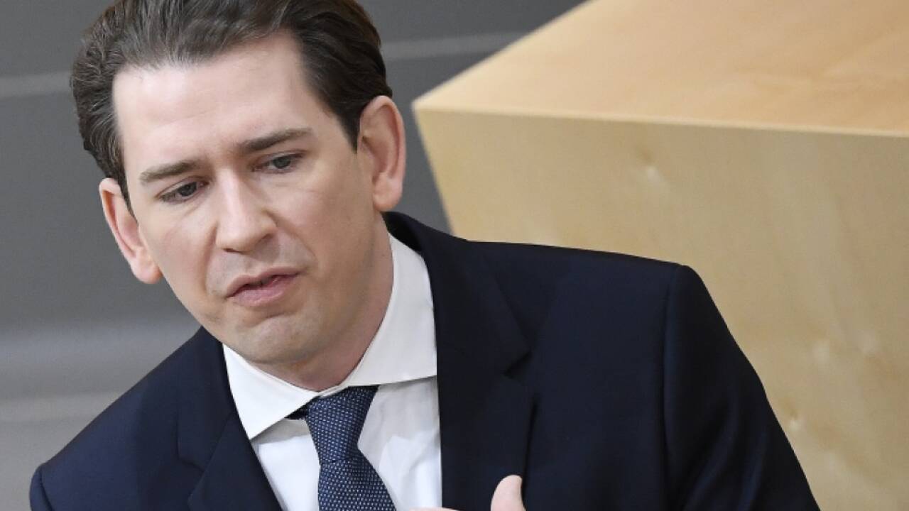 Bundeskanzler Sebtian Kurz im Bundesrat 