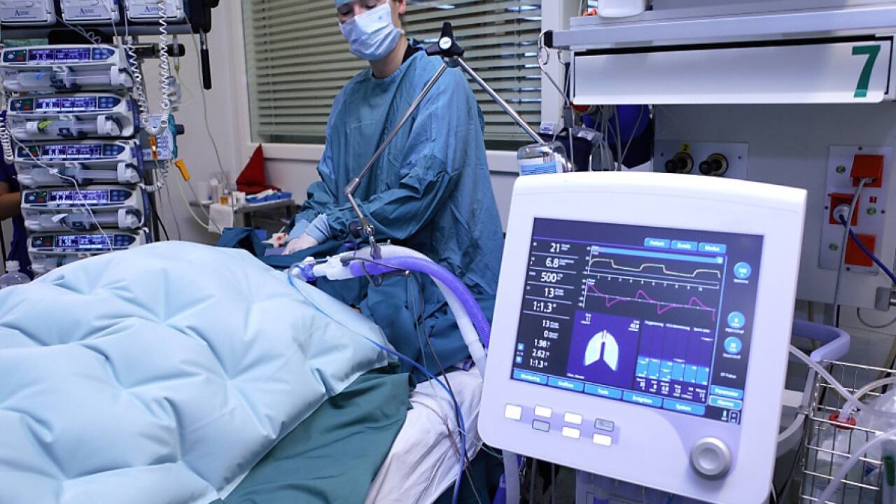 Coronabedingt gibt es immer weniger Platz in den Intensivstationen 