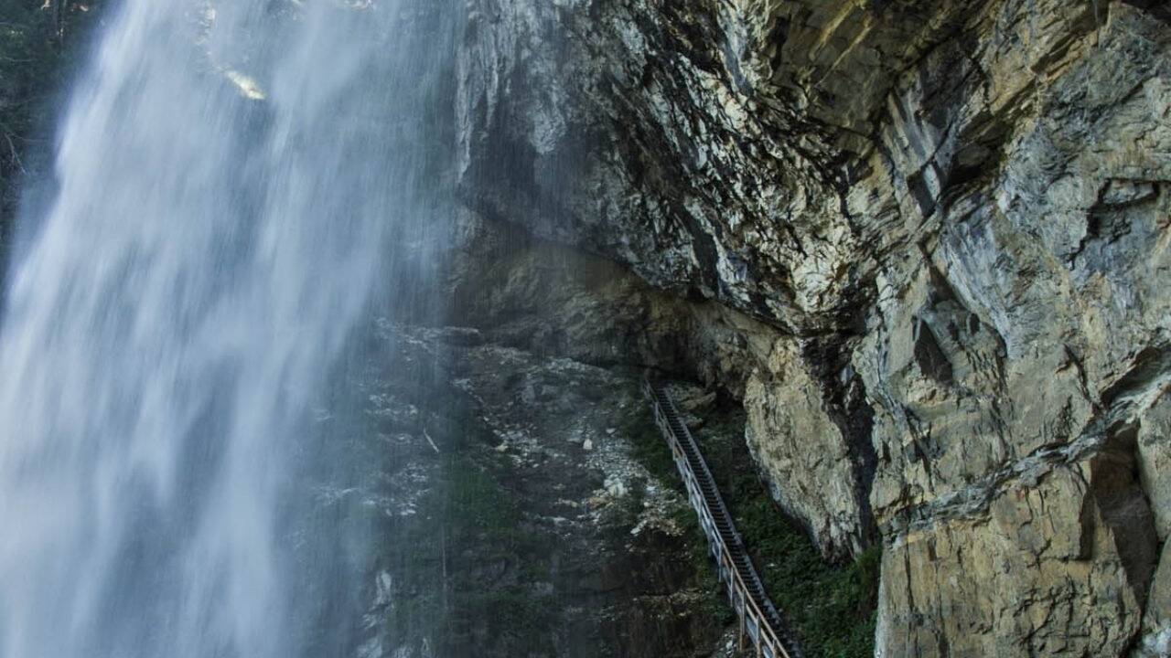 Beim Johannesfall in Untertauern soll eine gläserne Aussichtsplattform entstehen 