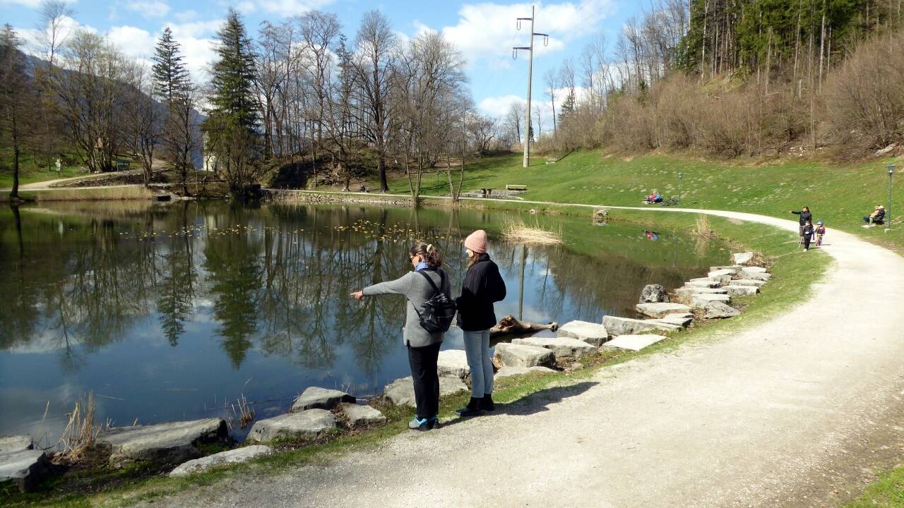 Die Runde beginnt und endet am Egelsee. Die Runde beginnt und endet am Egelsee.
