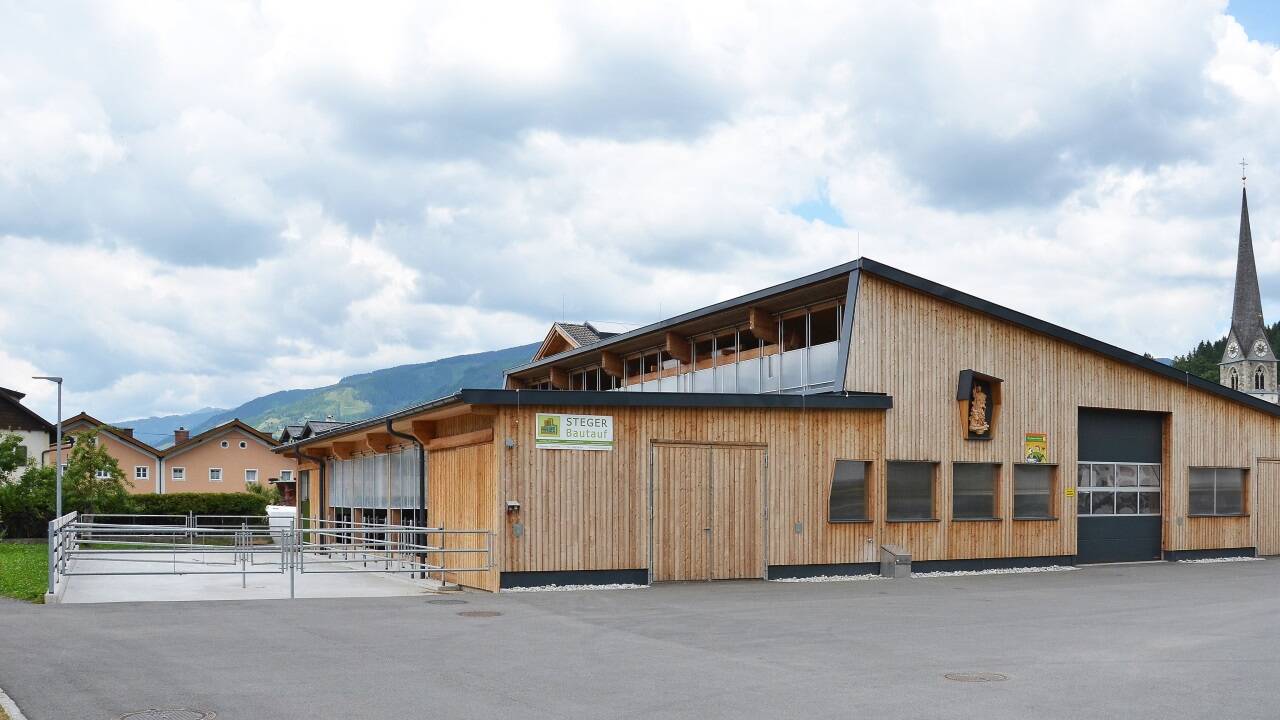 Die landwirtschaftliche Fachschule in Bruck.   Die landwirtschaftliche Fachschule in Bruck.