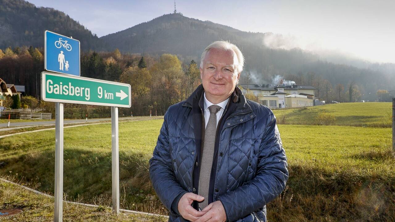Gaisberg-Beauftragter Florian Kreibich: „Es ist wichtig, dass es ein Einvernehmen von Grundeigentümer und Radfahrern gibt.“ 