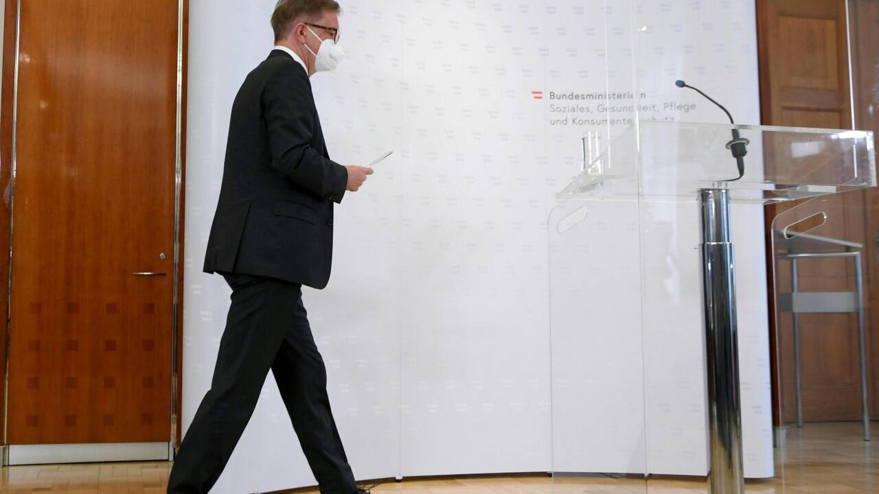 Rudolf Anschober gab am Dienstag seinen Rücktritt bekannt.  