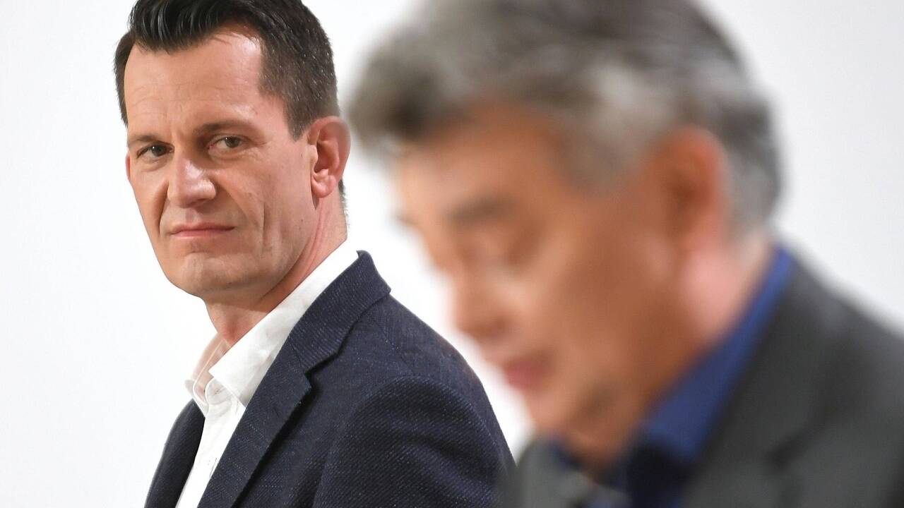 Vizekanzler Werner Kogler stellte den Neuen vor.  
