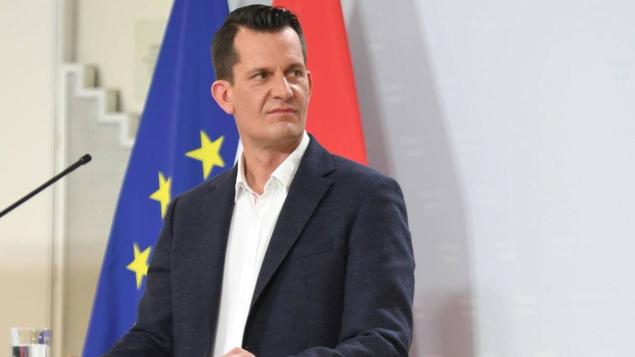 Wolfgang Mückstein bei seiner Vorstellung am Dienstag in Wien.  