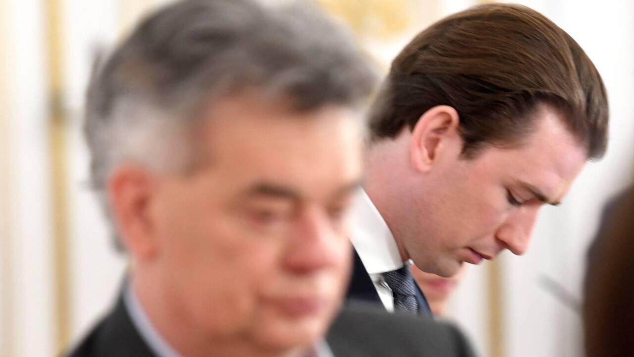 Ob sie es wollen oder nicht, sie sind zur Zusammenarbeit verurteilt: Vizekanzler Werner Kogler, Bundeskanzler Sebastian Kurz. 