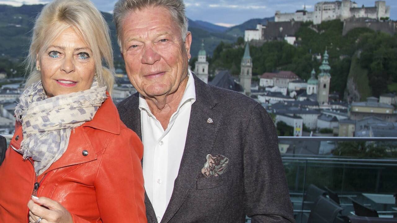 Jubilar Rudi Quehenberger mit seiner Frau Katharina. 