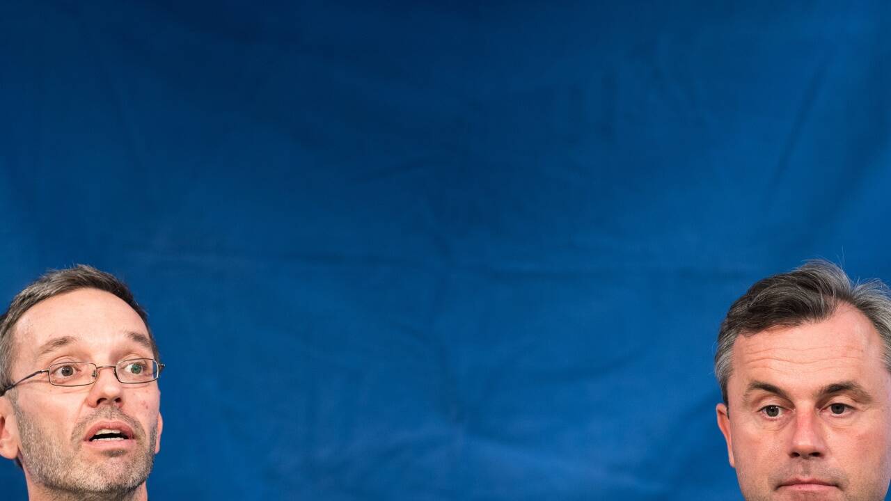 FPÖ-Klubchef Herbert Kickl und FPÖ-Parteichef Norbert Hofer.  FPÖ-Klubchef Herbert Kickl und FPÖ-Parteichef Norbert Hofer.