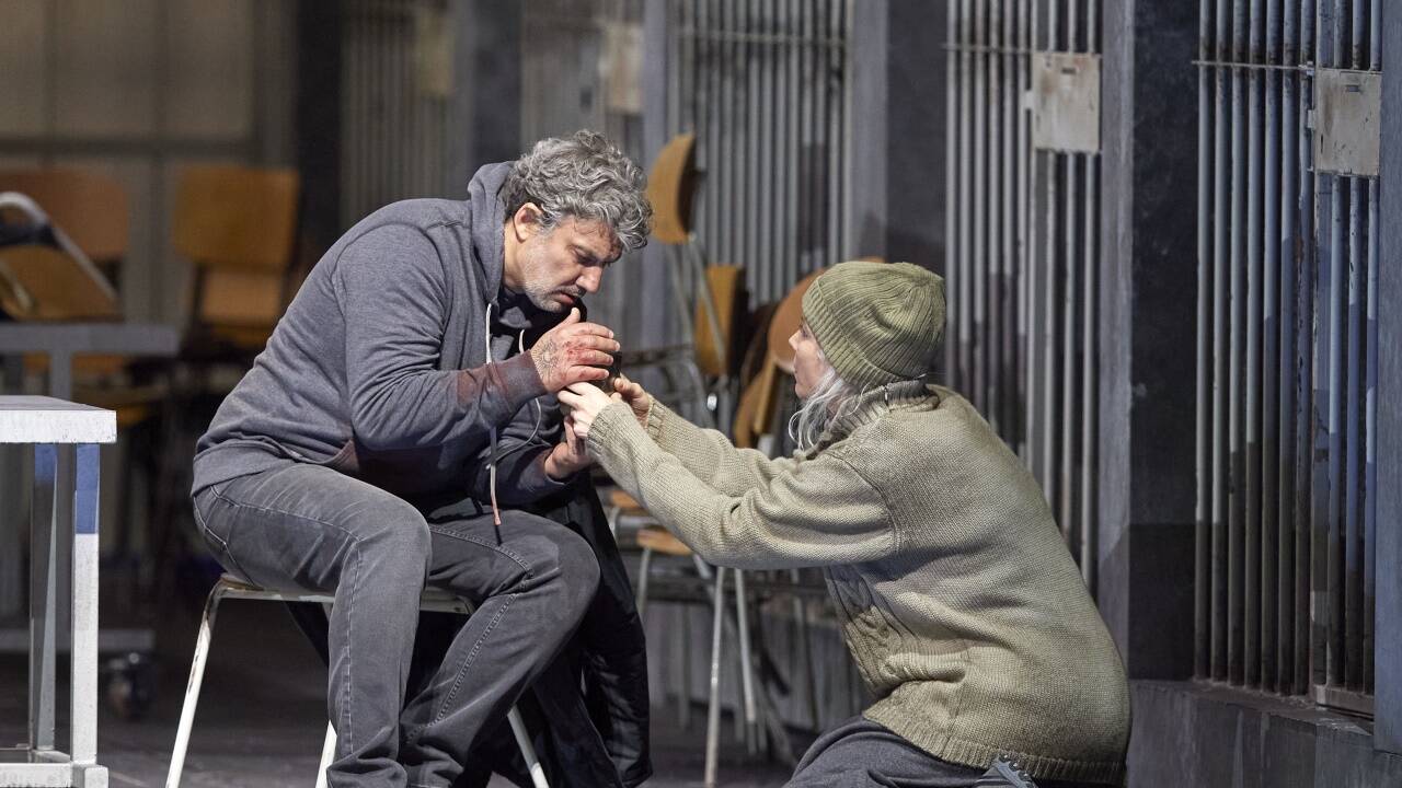 Luxusbesetzung: Jonas Kaufmann als Parsifal, Elina Garanca als Kundry.  