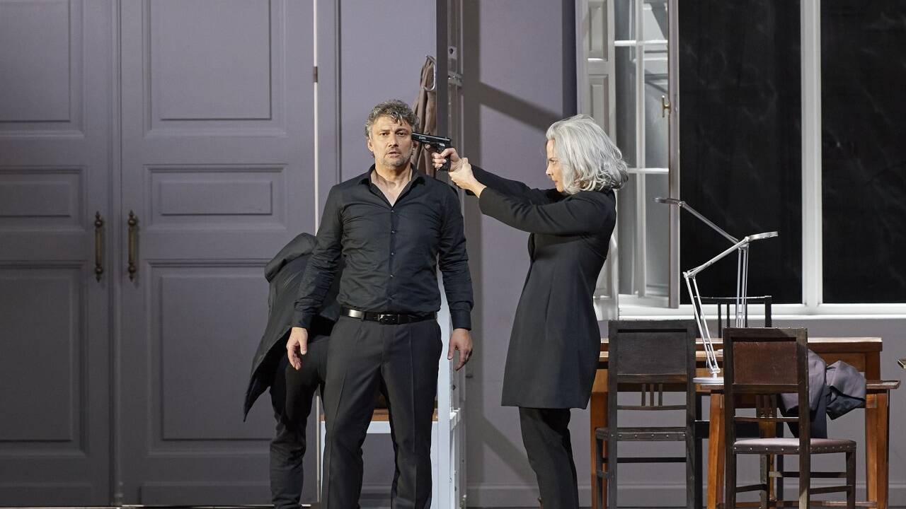 Luxusbesetzung: Jonas Kaufmann als Parsifal, Elina Garanca als Kundry.  