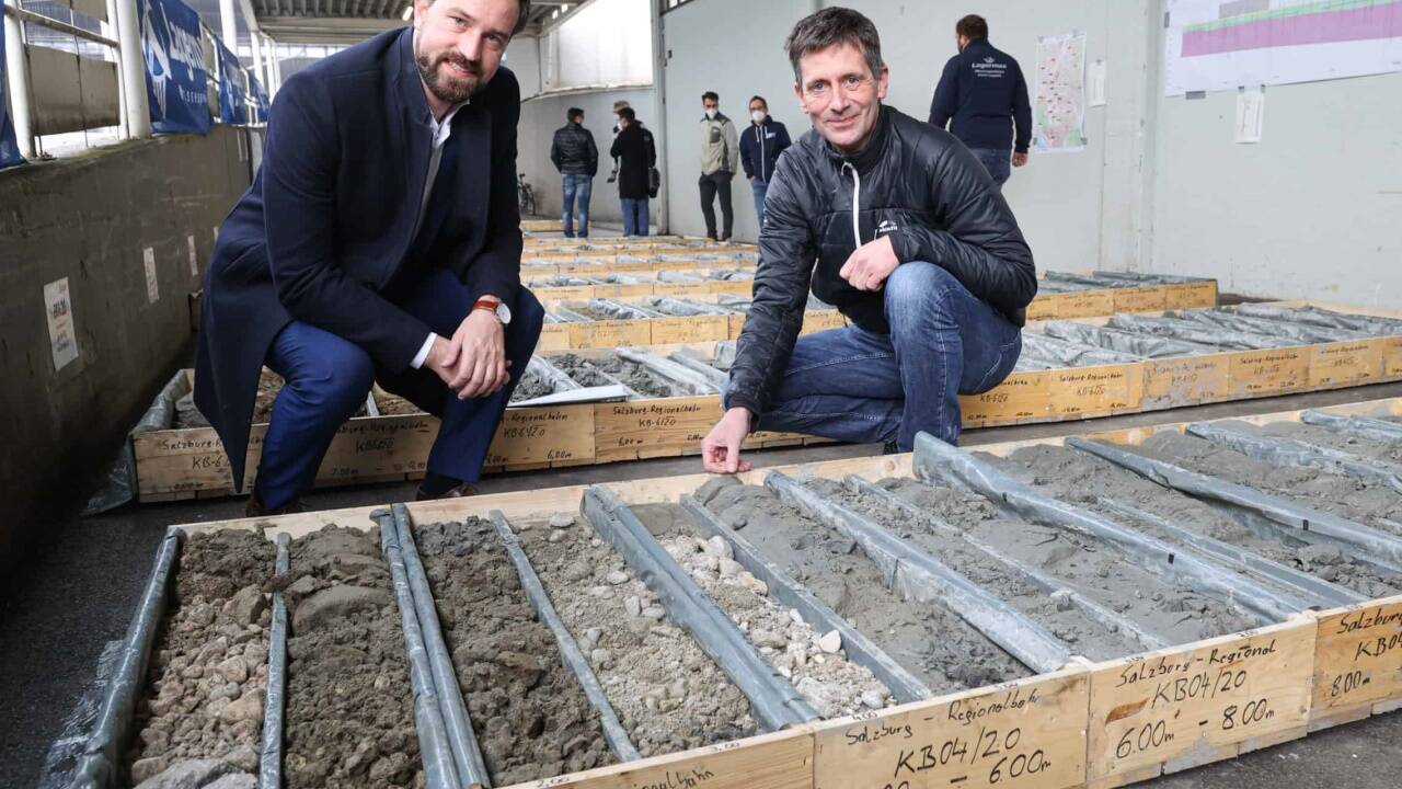 Sind optimistisch: Landesrat Stefan Schnöll und Stefan Knittel, Geschäftsführer der S-Link Projektgesellschaft. 