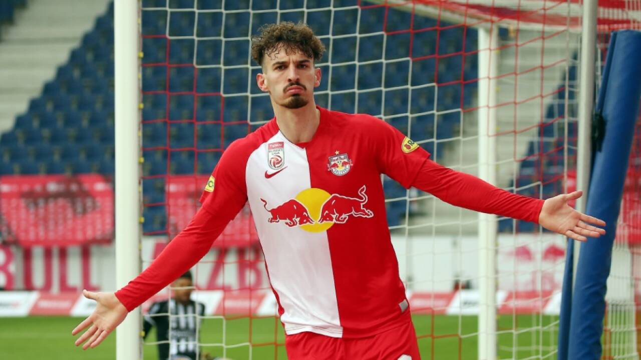Vor dem Tor "ruhiger bleiben": Salzburgs Stürmer Mergim Berisha  Vor dem Tor 'ruhiger bleiben': Salzburgs Stürmer Mergim Berisha