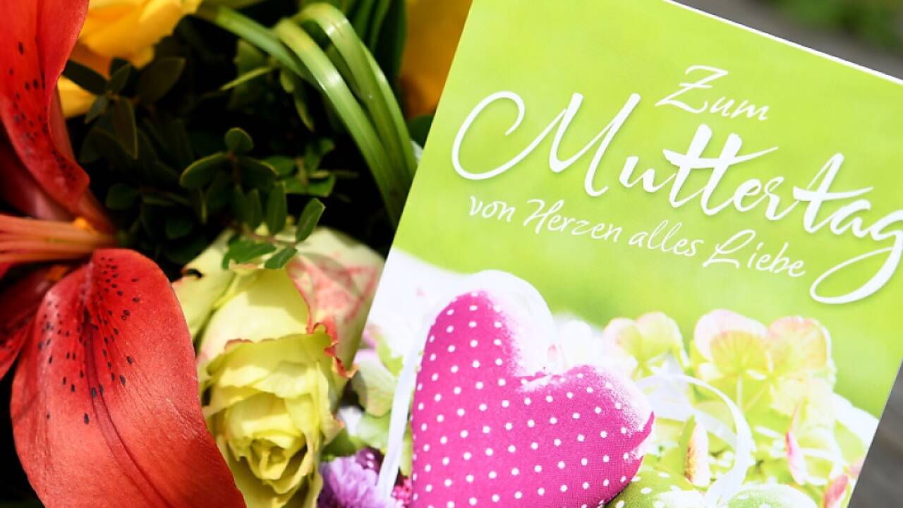 Blumen zählen am Muttertag zu den beliebtesten Geschenken 