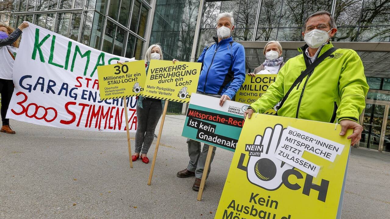 Die Plattform nennt sich Lebendiges Salzburg und will eine Bürgerbefragung erzwingen. Die grüne Bürgerliste unterstützt das Begehren.  