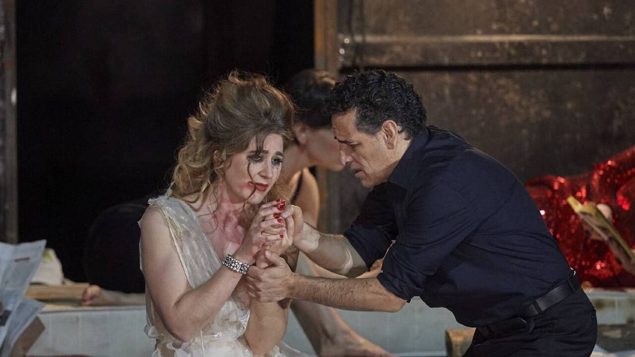 Nicole Car (Marguerite) und Juan Diego Flórez (Faust). 