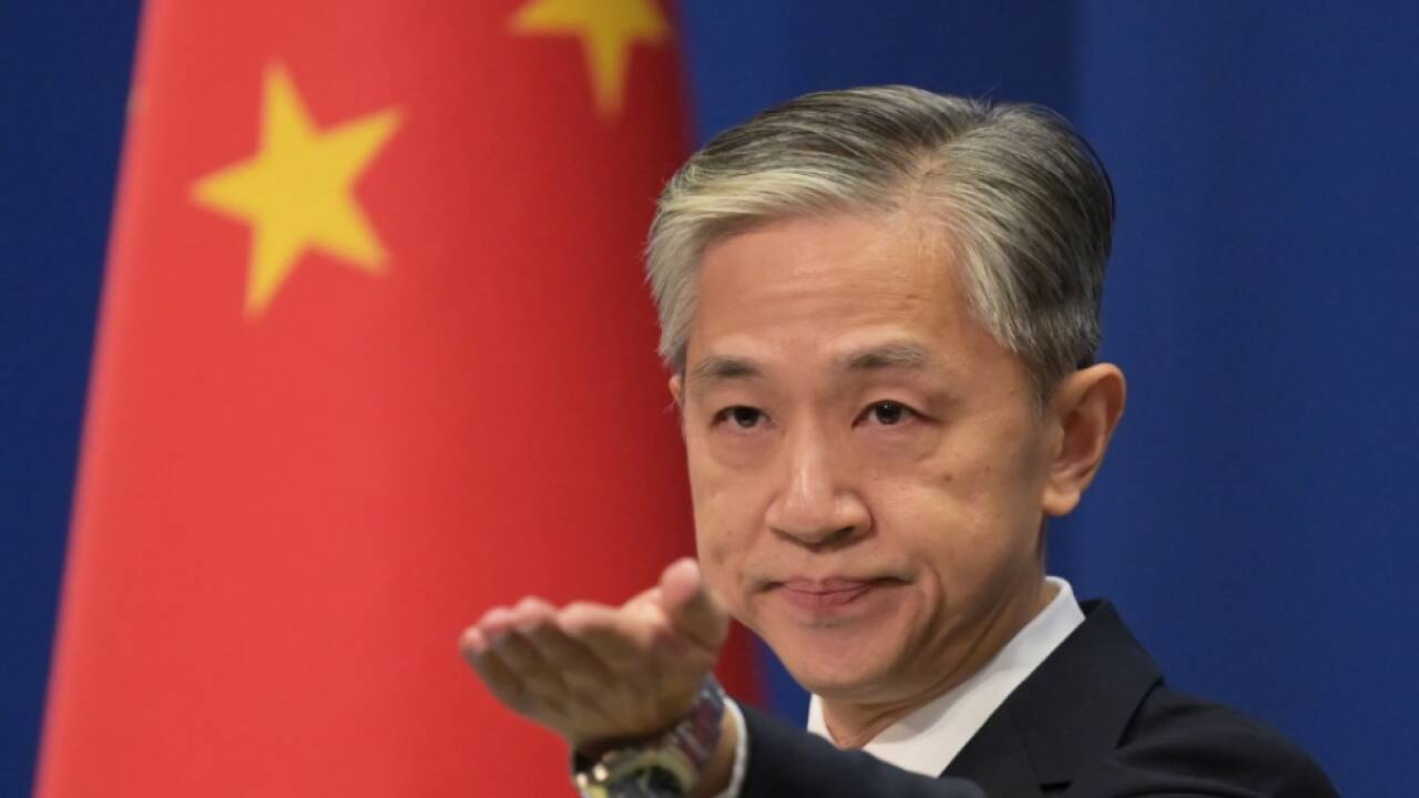 Wang Wenbin spricht von "inneren Angelegenheiten"  Wang Wenbin spricht von 'inneren Angelegenheiten'