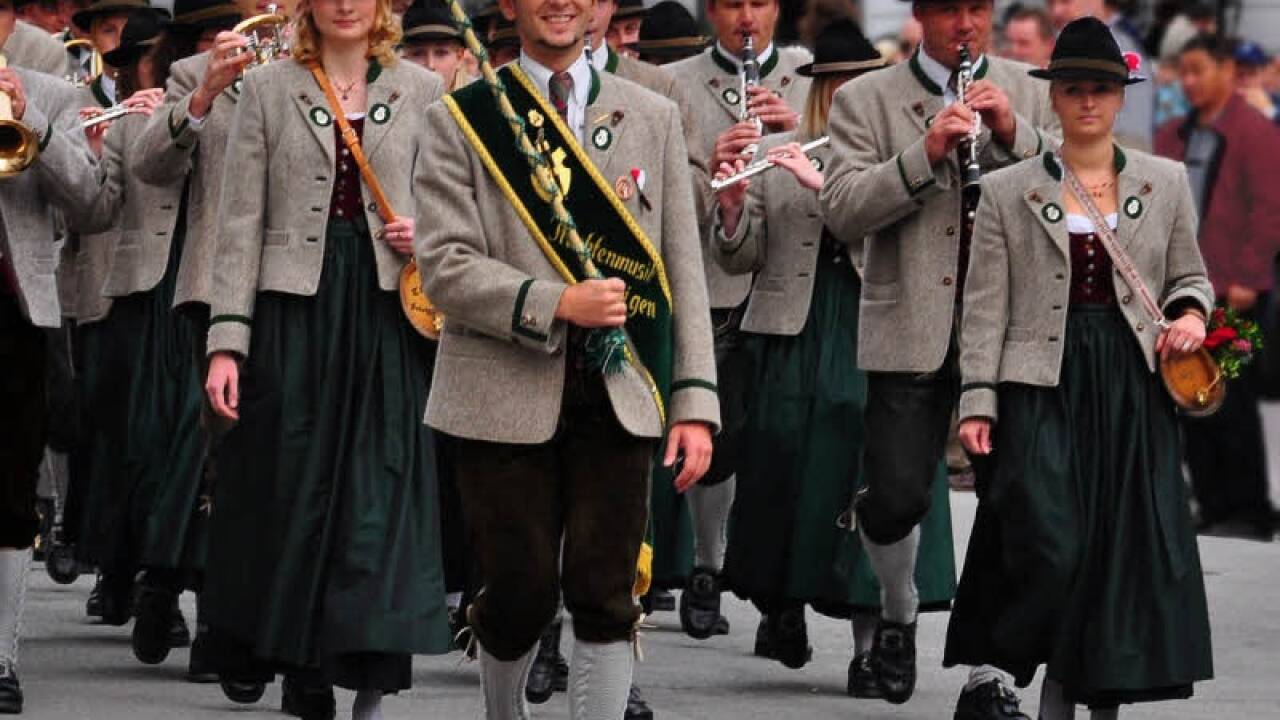 Trachtenmusikkapelle Aigen. 