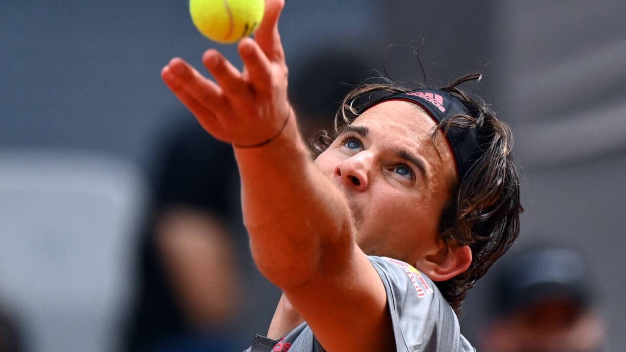 Dominic Thiem will sich in Rom seiner Topform nähern. Dominic Thiem will sich in Rom seiner Topform nähern.