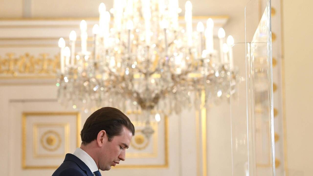 Bundeskanzler Sebastian Kurz (ÖVP). 