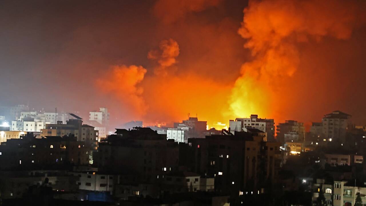Der Gazastreifen brennt 