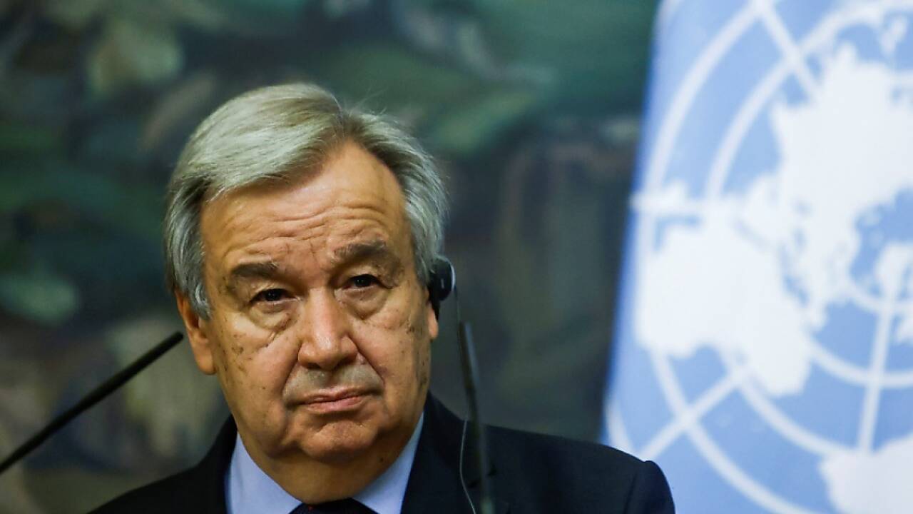 UNO-Generalsekretär Guterres in Sorge 