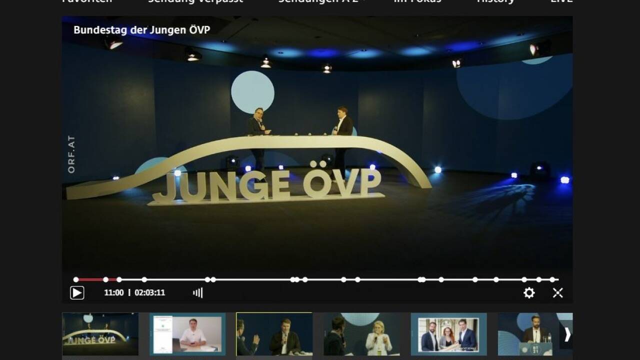 Die Aufzeichnung der Veranstaltung steht auch nach wie vor auf Abruf in der TVthek zur Verfügung. 