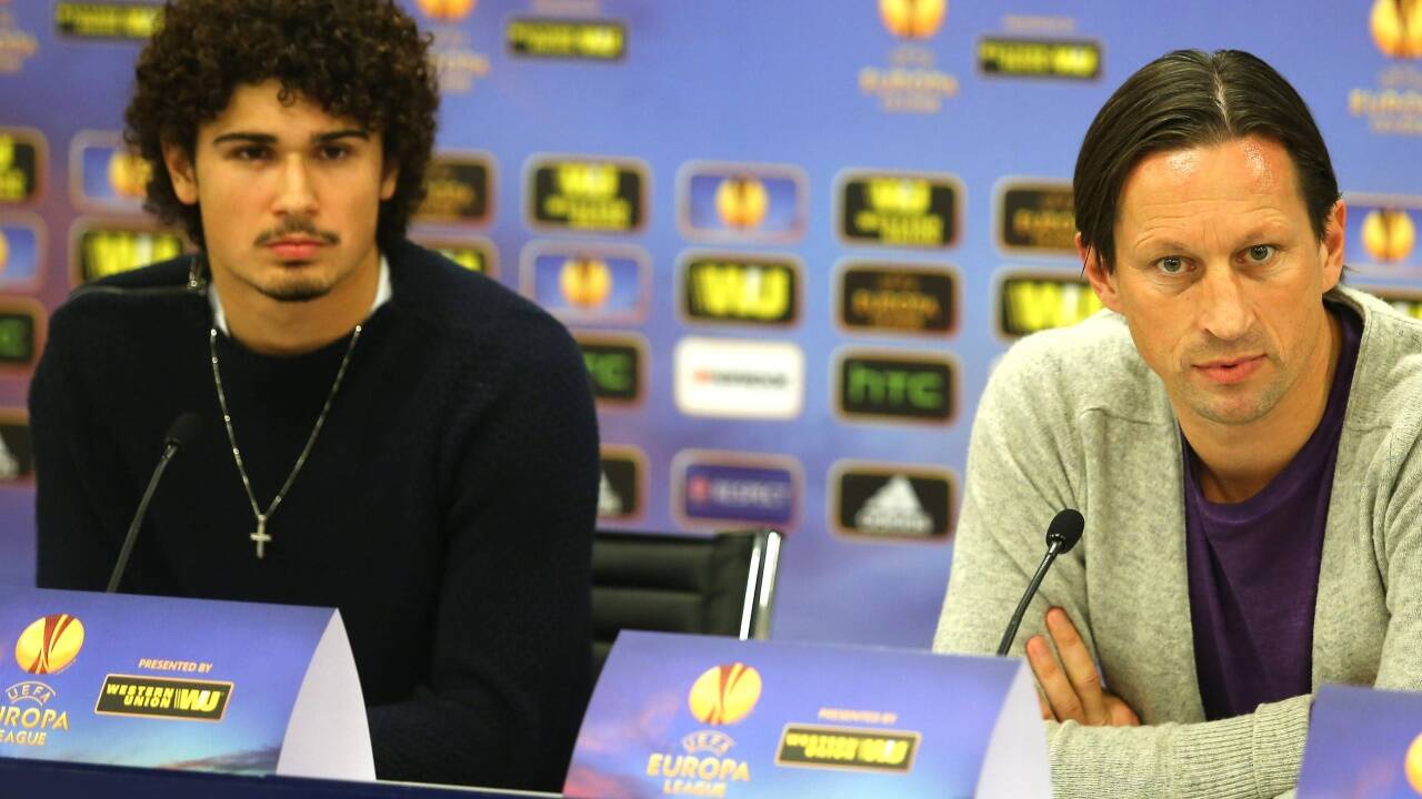 Wiedersehen in Eindhoven: André Ramalho und Roger Schmidt. 