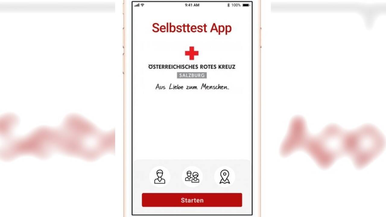 „Selbsttest RK Salzburg“ stand auch am Mittwoch noch nicht in den App-Stores zur Verfügung. „Selbsttest RK Salzburg“ stand auch am Mittwoch noch nicht in den App-Stores zur Verfügung.