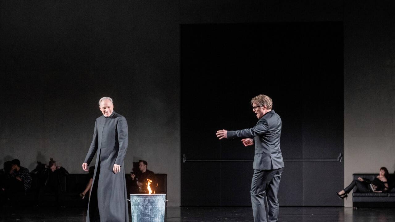 Il trionfo del Tempo e del Disinganno 2021: Charles Workman (Tempo), Lawrence Zazzo (Disinganno), Ensemble. 