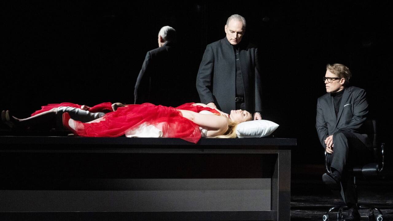 Il trionfo del Tempo e del Disinganno 2021: Mélissa Petit (Bellezza), Charles Workman (Tempo), Lawrence Zazzo (Disinganno) 